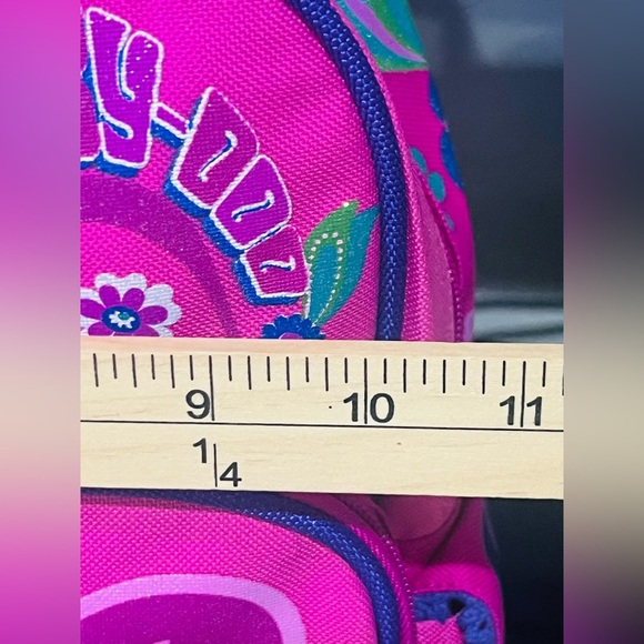 Scooby Doo Small Rolling Backpack Pink Peace & Love! - Picture 3 of 14